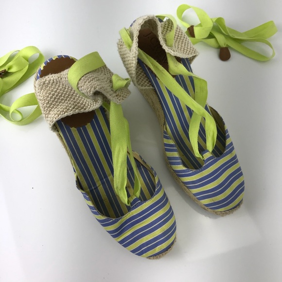 J.Crew made made in Spain lace up espadrilles 6. These are so cute and preppy! - Picture 5 of 8